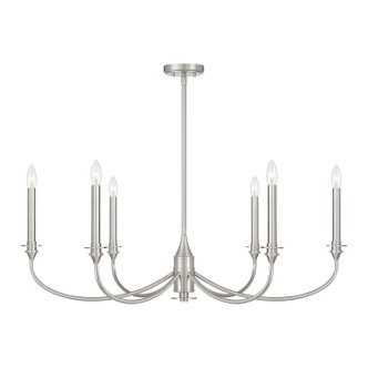 Savoy House - 1-1500-6-SN - Six Light Chandelier - Coventry - Satin Nickel