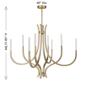 Bradford LED Chandelier (1-1900-8-127)