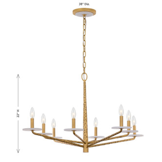 Judi Eight Light Chandelier (1-1965-8-60)
