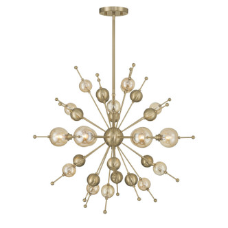 Savoy House - 1-2514-6-127 - Six Light Chandelier - Crescent - Noble Brass