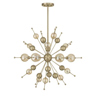 Crescent Six Light Chandelier (1-2514-6-127)