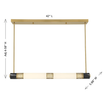 Farrell LED Linear Chandelier (1-2917-1-322)