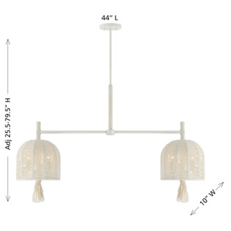 Lunara Six Light Chandelier (1-3403-6-341)