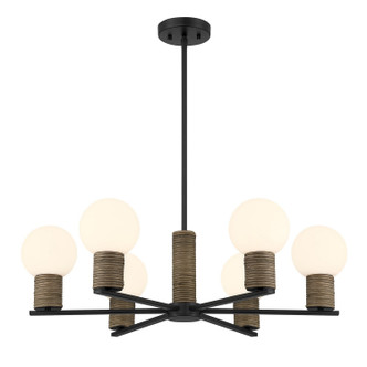 Jarrell Six Light Chandelier (1-4080-6-89)