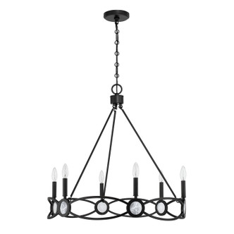 Minette Six Light Chandelier (1-4101-6-89)