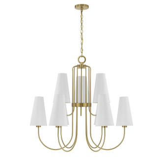 Wilkes Nine Light Chandelier (1-4701-9-322)