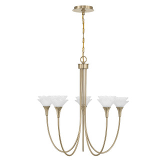 Florena Five Light Chandelier (1-5082-5-127)
