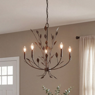 Laska Five Light Chandelier (1-6706-5-334)