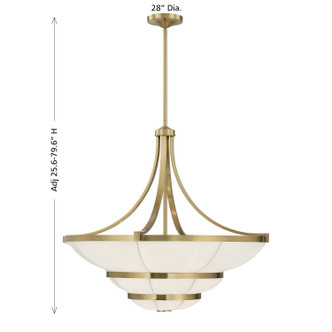 Constantine Four Light Chandelier (1-9152-4-322)
