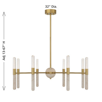 Linden LED Chandelier (1-9716-8-322)