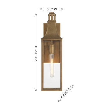 Lancaster One Light Outdoor Wall Lantern (5-223-273)