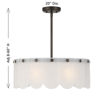 Ashton Four Light Convertible (6-9801-4-15)