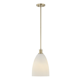 Savoy House - 7-1244-1-127 - One Light Pendant - Baldwin - Noble Brass