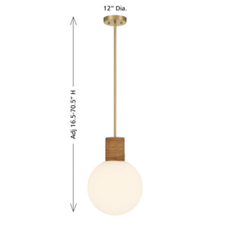 Jarrell One Light Pendant (7-4082-1-322)