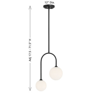 Chester Two Light Pendant (7-5981-2-89)