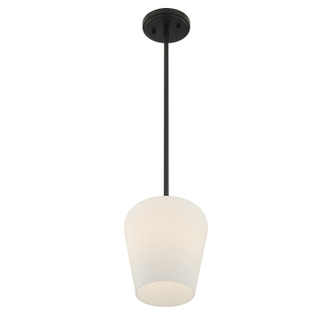 Octave One Light Pendant (7-6036-1-BK)