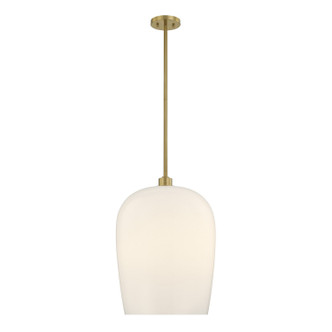 Savoy House - 7-7209-1-322 - One Light Pendant - Livingston - Warm Brass