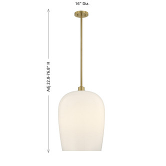 Livingston One Light Pendant (7-7209-1-322)