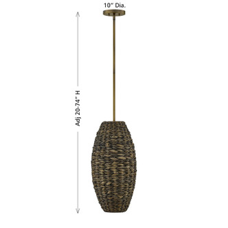 Tierra Brisa One Light Pendant (7-8416-1-220)