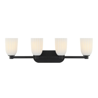 Savoy House - 8-1245-4-BK - Four Light Bathroom Vanity - Baldwin - Matte Black