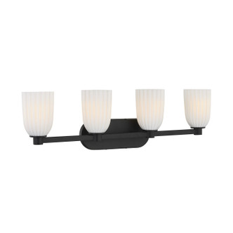 Baldwin Four Light Bathroom Vanity (8-1245-4-BK)