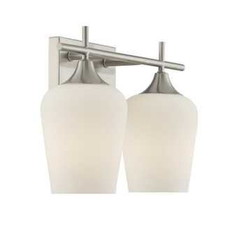 Octave Two Light Bathroom Vanity (8-6030-2-SN)
