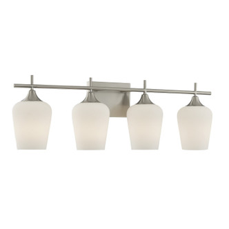 Octave Four Light Bathroom Vanity (8-6030-4-SN)