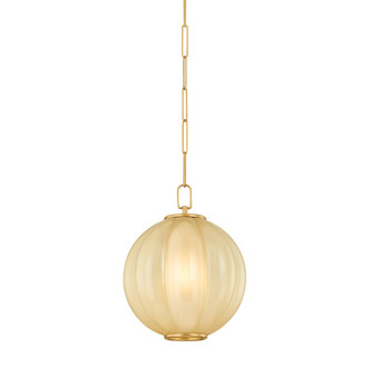 Mitzi - H1091701S-AGB - One Light Pendant - Bernadine - Aged Brass