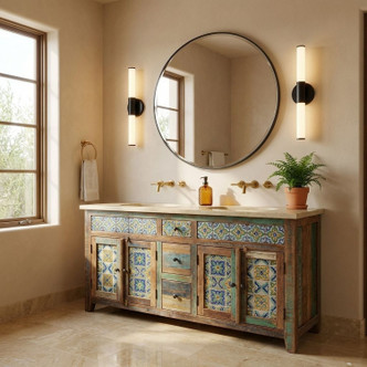 Connor LED Vanity (8-9999-18-BK)
