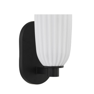 Baldwin One Light Wall Sconce (9-1245-1-BK)