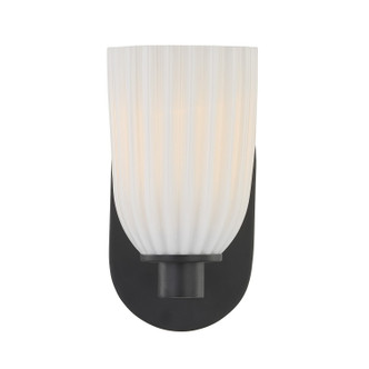 Baldwin One Light Wall Sconce (9-1245-1-BK)