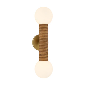 Savoy House - 9-4081-2-322 - Two Light Wall Sconce - Jarrell - Warm Brass