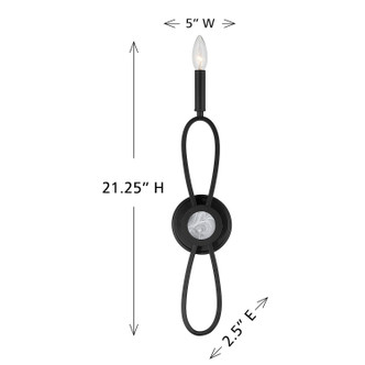 Minette One Light Wall Sconce (9-4100-1-89)