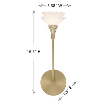 Florena One Light Wall Sconce (9-5081-1-127)