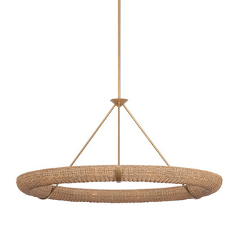 Troy Lighting - F3852-PGL - 12 Light Chandelier - Floyd - Patina Gold Leaf