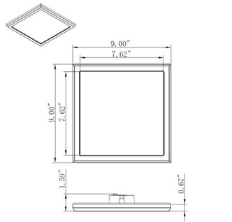 LED Flush Mount (62-1725)