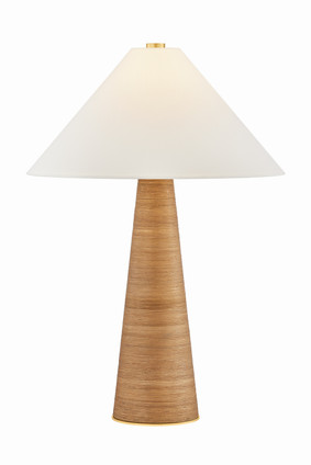 Hudson Valley - L2231-AGB - One Light Table Lamp - Haviland - Aged Brass