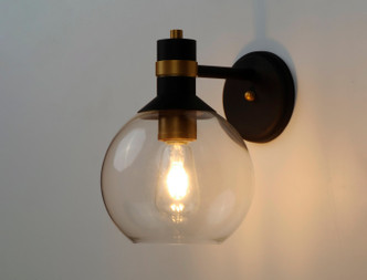 Cabin LED Outdoor Wall Sconce (10319CLBZGLD)