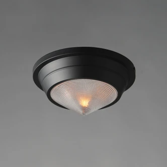 Hargreaves One Light Flush Mount (10390PRBK)