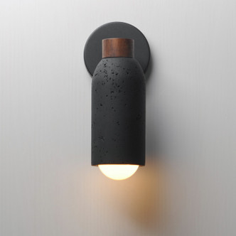 Pompeii One Light Wall Sconce (10621LVBK)