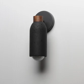 Pompeii One Light Wall Sconce (10621LVBK)