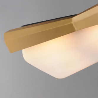 Rizzo Two Light Flush Mount (10819SWBKAB)