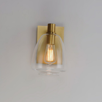 Babylon One Light Wall Sconce (11111CLSBR)