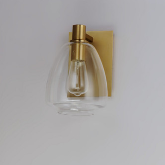 Babylon One Light Wall Sconce (11111CLSBR)