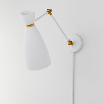Carillon One Light Wall Sconce (11300WTSBR)