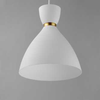 Carillon One Light Mini Pendant (11302WTSBR)