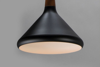 Nordic One Light Pendant (11350WNBK)