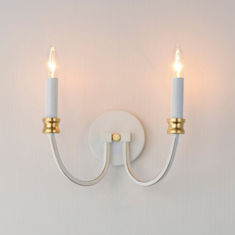 Charlton Two Light Wall Sconce (11372WWTGL)