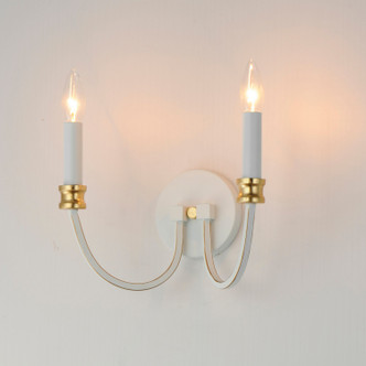 Charlton Two Light Wall Sconce (11372WWTGL)