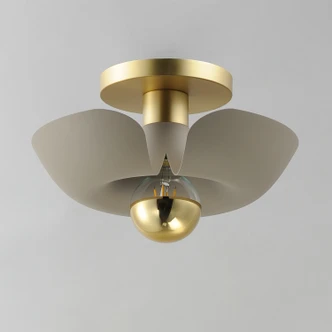 Poppy LED Flush Mount (11390SGSBR)